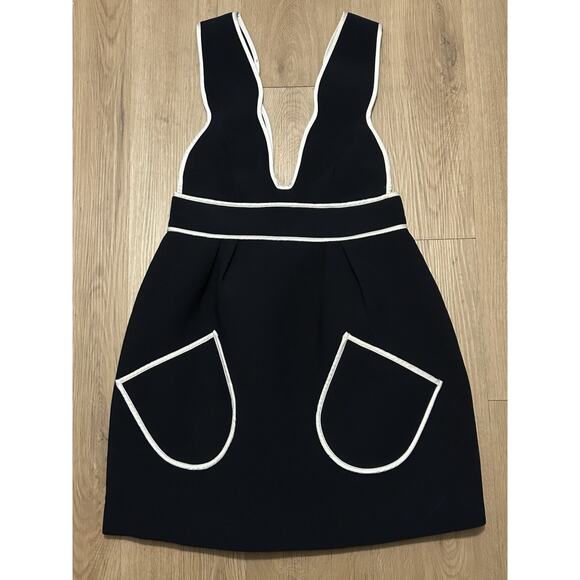 Alice McCall 'Cloudburst' Navy Mini Party Cocktail Dress - Size 6US - Picture 1 of 9